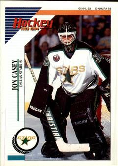 1993-94 Panini Stickers #276 Jon Casey Front