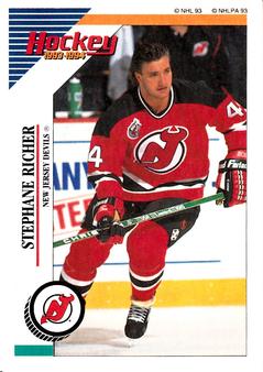 1993-94 Panini Stickers #37 Stephane Richer Front