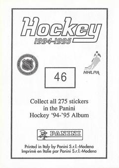1994-95 Panini Stickers #46 Ray Ferraro Back