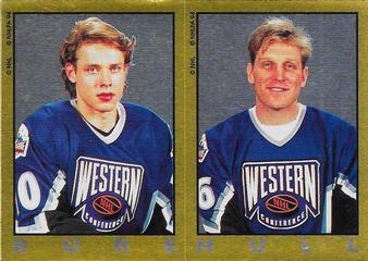 1994-95 Panini Stickers #235 Pavel Bure / Brett Hull Front