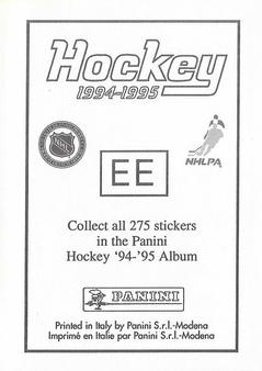 1994-95 Panini Stickers #EE Brendan Shanahan Back