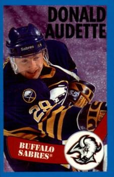 1996-97 Panini Stickers #12 Donald Audette  Front