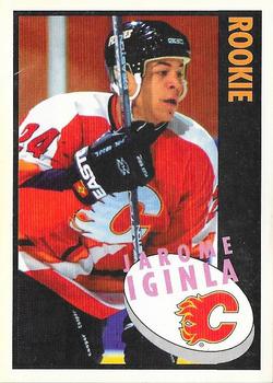 1997-98 Panini Stickers #252 Jarome Iginla Front