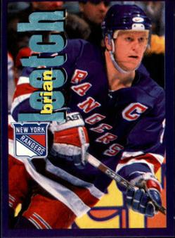 1998-99 Panini Stickers #83 Brian Leetch Front