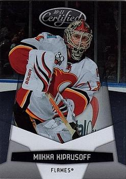 2010-11 Panini Certified #22 Miikka Kiprusoff  Front