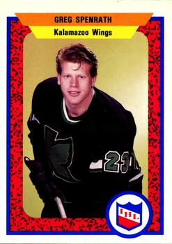 1991-92 ProCards AHL/IHL/CoHL #145 Greg Spenrath Front