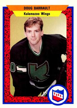 1991-92 ProCards AHL/IHL/CoHL #158 Doug Barrault Front
