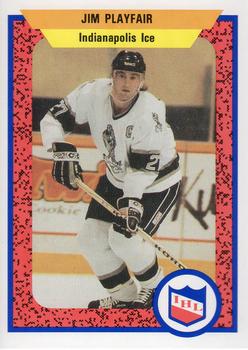 1991-92 ProCards AHL/IHL/CoHL #479 Jim Playfair Front