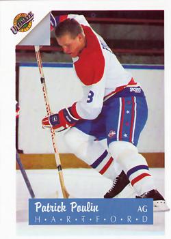1991 Ultimate Draft - French #8 Patrick Poulin Front
