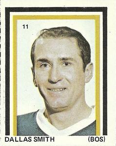 1971-72 Eddie Sargent NHL Players Stickers #11 Dallas Smith Front