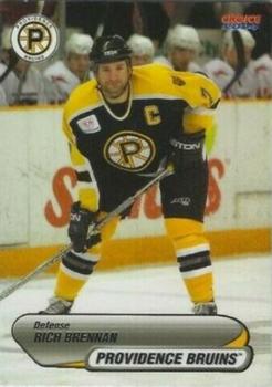 2003-04 Choice Providence Bruins (AHL) #1 Rich Brennan Front