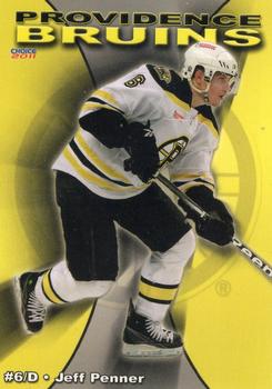 2010-11 Choice Providence Bruins (AHL) #17 Jeff Penner Front