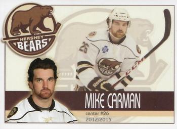 2012-13 Hershey Bears (AHL) #4 Mike Carman Front