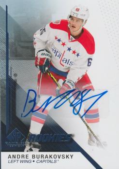 2014-15 SP Game Used - Autographs Blue #188 Andre Burakovsky Front
