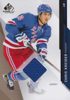 2014-15 SP Game Used - Gold Jerseys #62 Chris Kreider Front