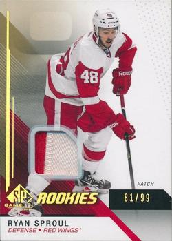 2014-15 SP Game Used - Gold Spectrum Materials Prime #146 Ryan Sproul Front