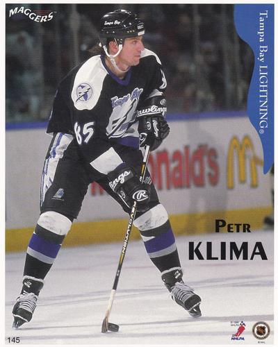 1996-97 Maggers - Test Proof #145 Petr Klima Front