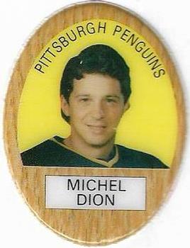 1983-84 Funmate NHL Puffy Stickers #NNO Michel Dion Front