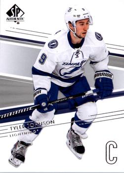 2014-15 SP Authentic #15 Tyler Johnson Front