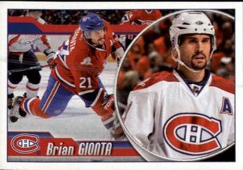 2010-11 Panini Stickers #60 Brian Gionta Front