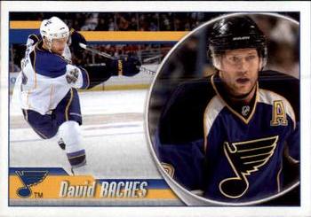 2010-11 Panini Stickers #291 David Backes Front