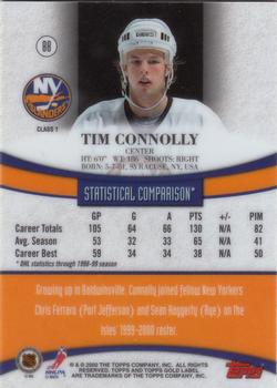 1999-00 Topps Gold Label #88 Tim Connolly  Back
