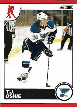 2010-11 Score #411 T.J. Oshie  Front