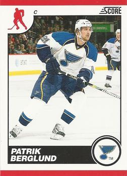 2010-11 Score #412 Patrik Berglund  Front