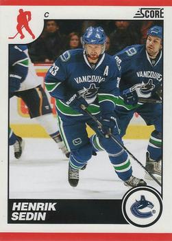 2010-11 Score #456 Henrik Sedin  Front