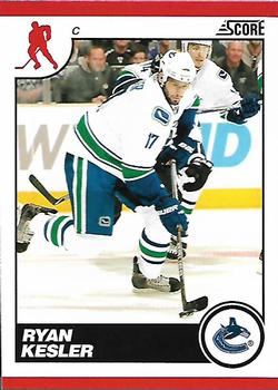 2010-11 Score #460 Ryan Kesler  Front