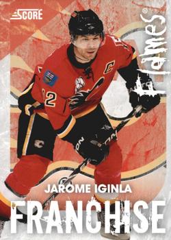 2010-11 Score - Franchise #5 Jarome Iginla Front