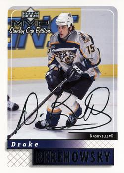 1999-00 Upper Deck MVP Stanley Cup Edition - Silver Script #101 Drake Berehowsky Front