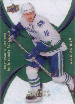 2008-09 Upper Deck McDonald's - Clear Path to Greatness #10 Markus Naslund Front