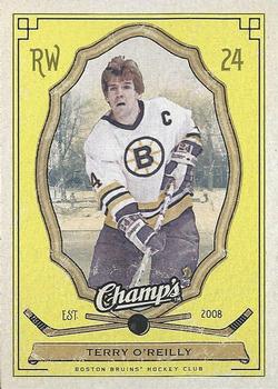 2009-10 Upper Deck Champ's - Yellow #7 Terry O'Reilly  Front