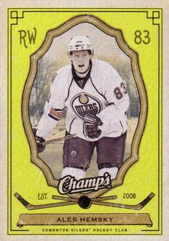 2009-10 Upper Deck Champ's - Yellow #46 Ales Hemsky Front