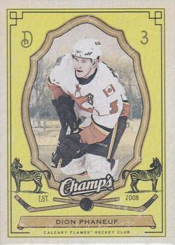 2009-10 Upper Deck Champ's - Animal Icons #17 Dion Phaneuf Front