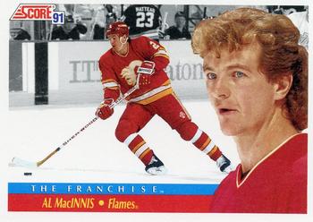 1991-92 Score Canadian English #333 Al MacInnis Front