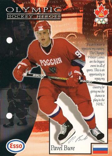 1997 Esso Olympic Hockey Heroes #38 Pavel Bure Front