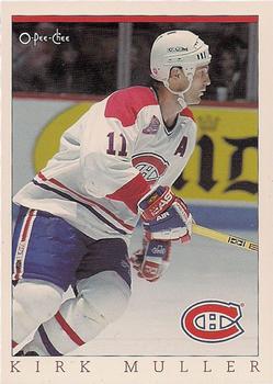 1992-93 O-Pee-Chee Montreal Canadiens Hockey Fest #26 Kirk Muller Front