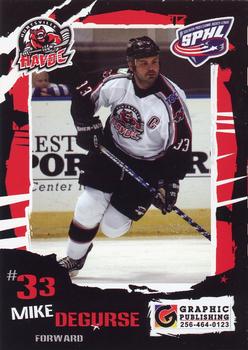 2004-05 Huntsville Havoc (SPHL) #NNO Mike Degurse Front