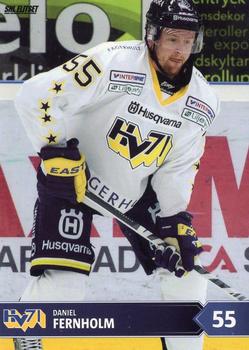 2012-13 SHL Elitset #195 Daniel Fernholm Front