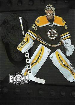 2014-15 Fleer Showcase - Metal Universe #12 Tuukka Rask Front