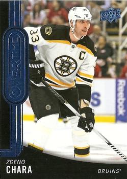 2014-15 Upper Deck Overtime - Blue #77 Zdeno Chara Front