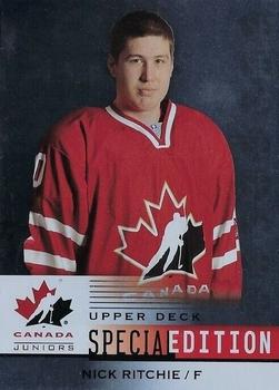 2014 Upper Deck Team Canada Juniors - Special Edition #SE-46 Nick Ritchie Front