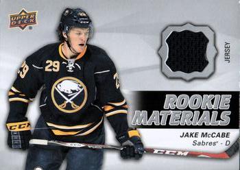 2014-15 Upper Deck - Rookie Materials #RM9 Jake McCabe Front
