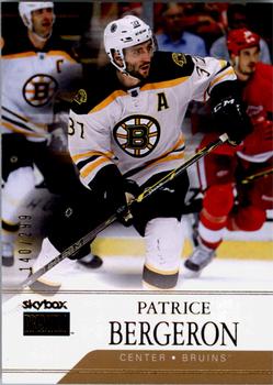 2014-15 Fleer Showcase - Skybox Premium #1 Patrice Bergeron Front