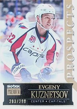 2014-15 Fleer Showcase - Skybox Premium #50 Evgeny Kuznetsov Front