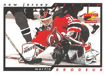 1996-97 Score - Golden Blades Samples #10 Martin Brodeur Front