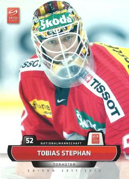 2011-12 PCAS Swiss National League #SNL-254 Tobias Stephan Front