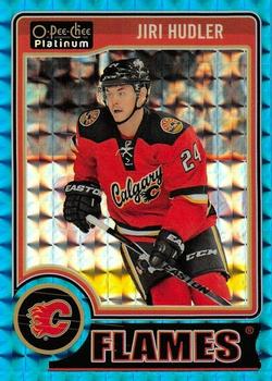 2014-15 O-Pee-Chee Platinum - Blue Cube #138 Jiri Hudler Front